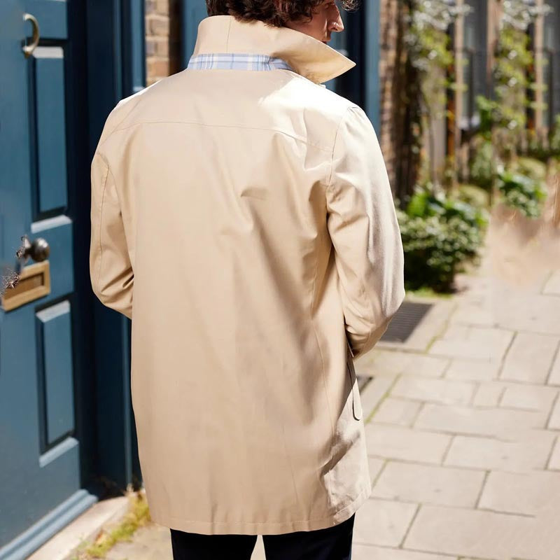 Herrenjacke Elegant Aufgesetzte Taschen Modern