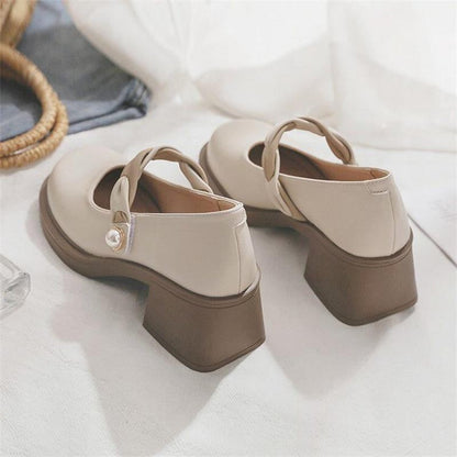 Damen Pumps High Heels mit Schleife