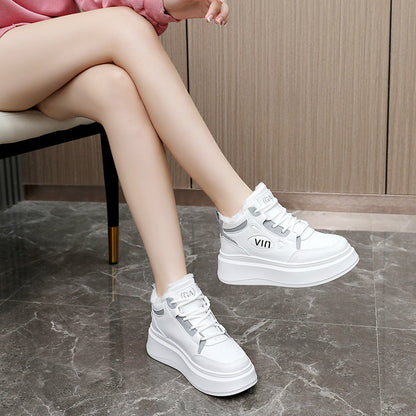 Damen High- Sneaker Weiches Innenfutter Robust