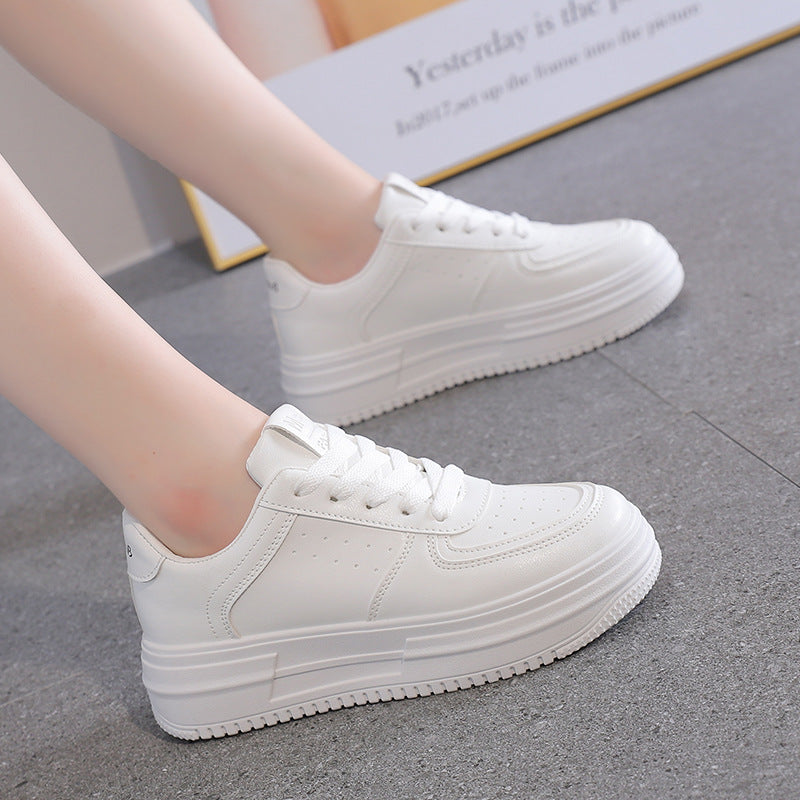 Damen Plateau Sneaker Komfortabel