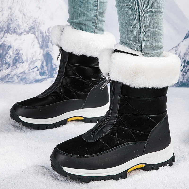 Damen Winterstiefel Warm Isoliert Rutschfest Wasserfest
