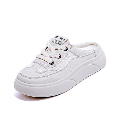 Damen Sneaker Bequem Elastisch Dicke Sohlen