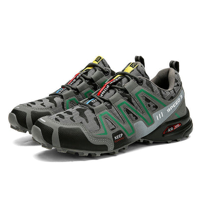 Damen Trailrunning-Schuhe Atmungsaktives Mesh Leicht Rutschfest