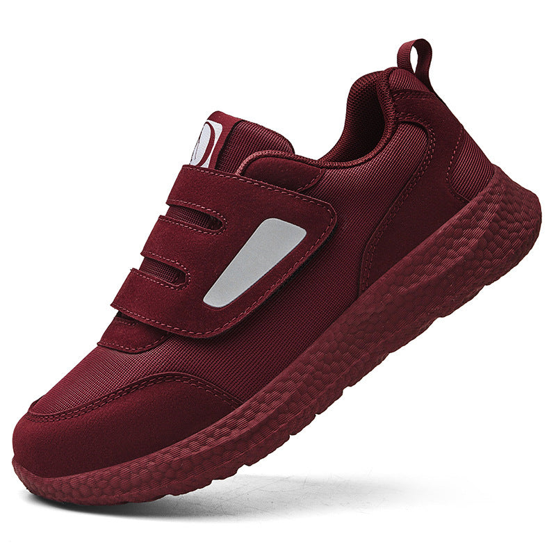 Damen Laufschuhe Bequem Klettverschluss Dämpfende Sohle