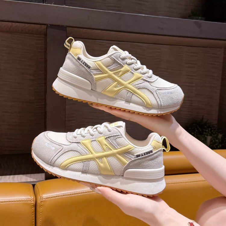 Damen Sneaker Retro Sportlich Atmungsaktiv Mit Dämpfung - Norvielle