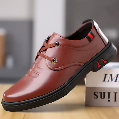 Herren Schnürschuhe Leder Elegante