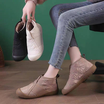 Damen Winterstiefeletten Warm Isoliert Rutschfest