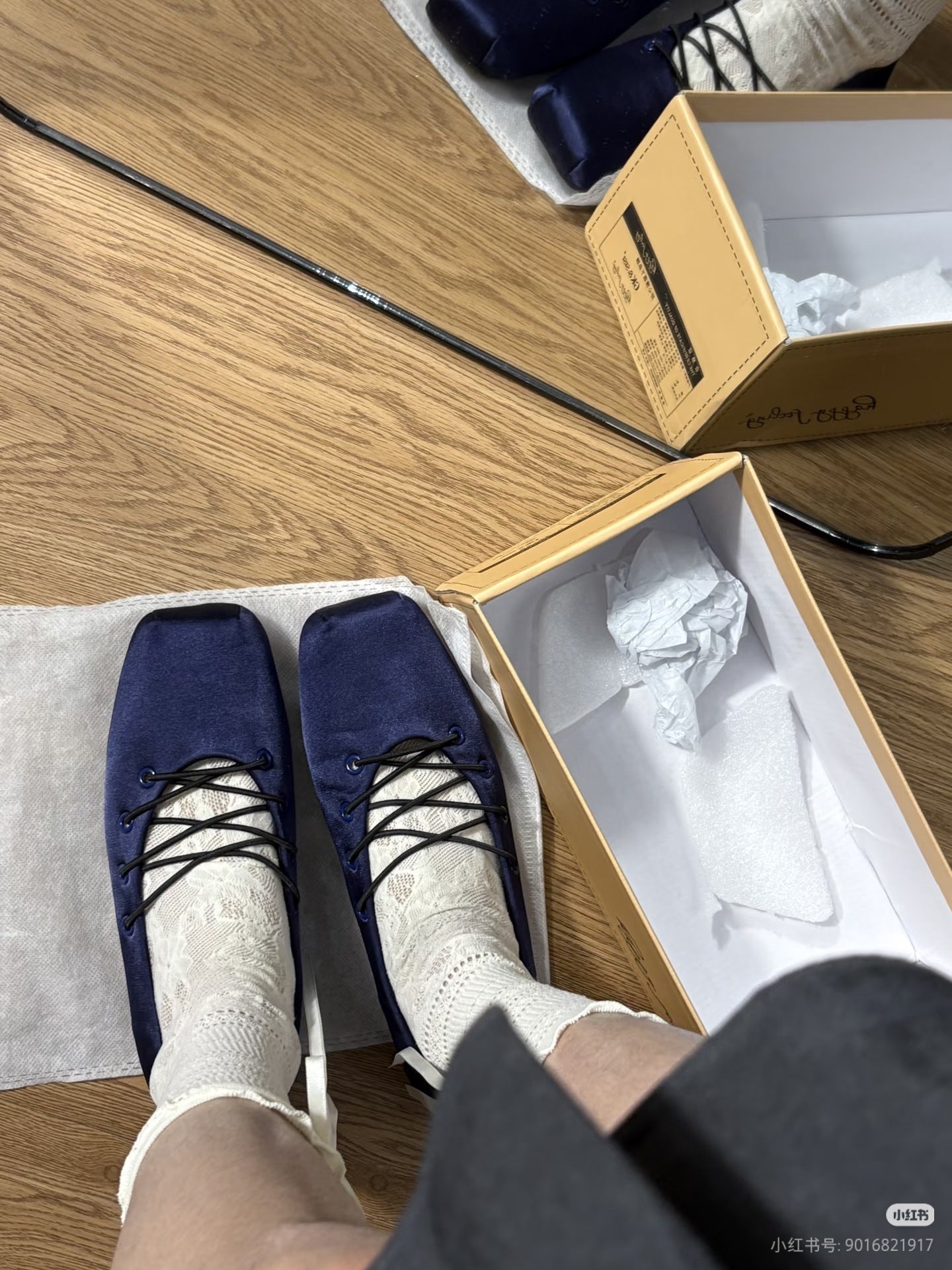 Damen Ballerinas Weich Geflochtene Schnürsenkel Bequem