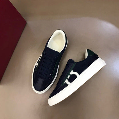 Damen Sneaker Sportlich Logo-Design Rutschfeste Sohle