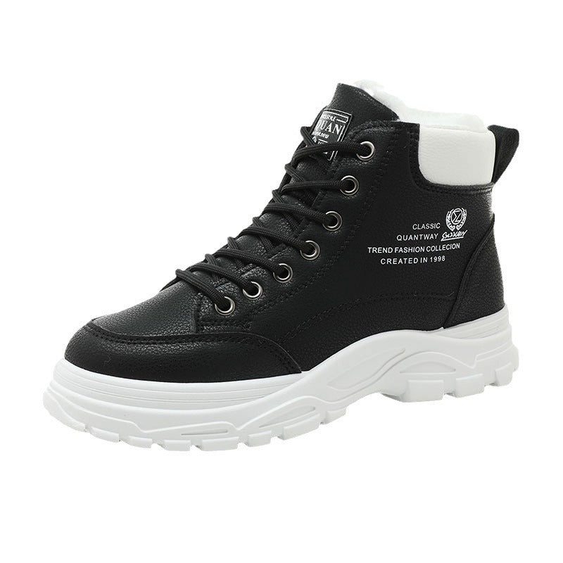 Damen Winterstiefel High- Gefüttert Rutschfest