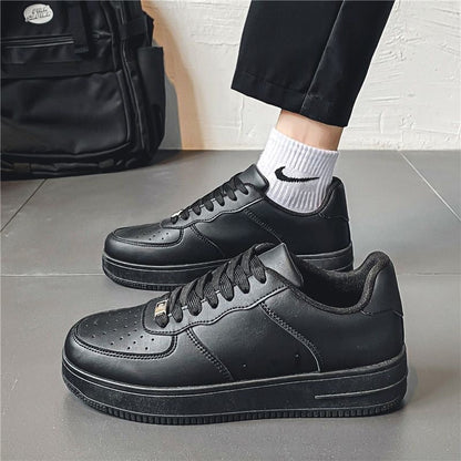 Damen Sneaker Leder Weiches Innenleben