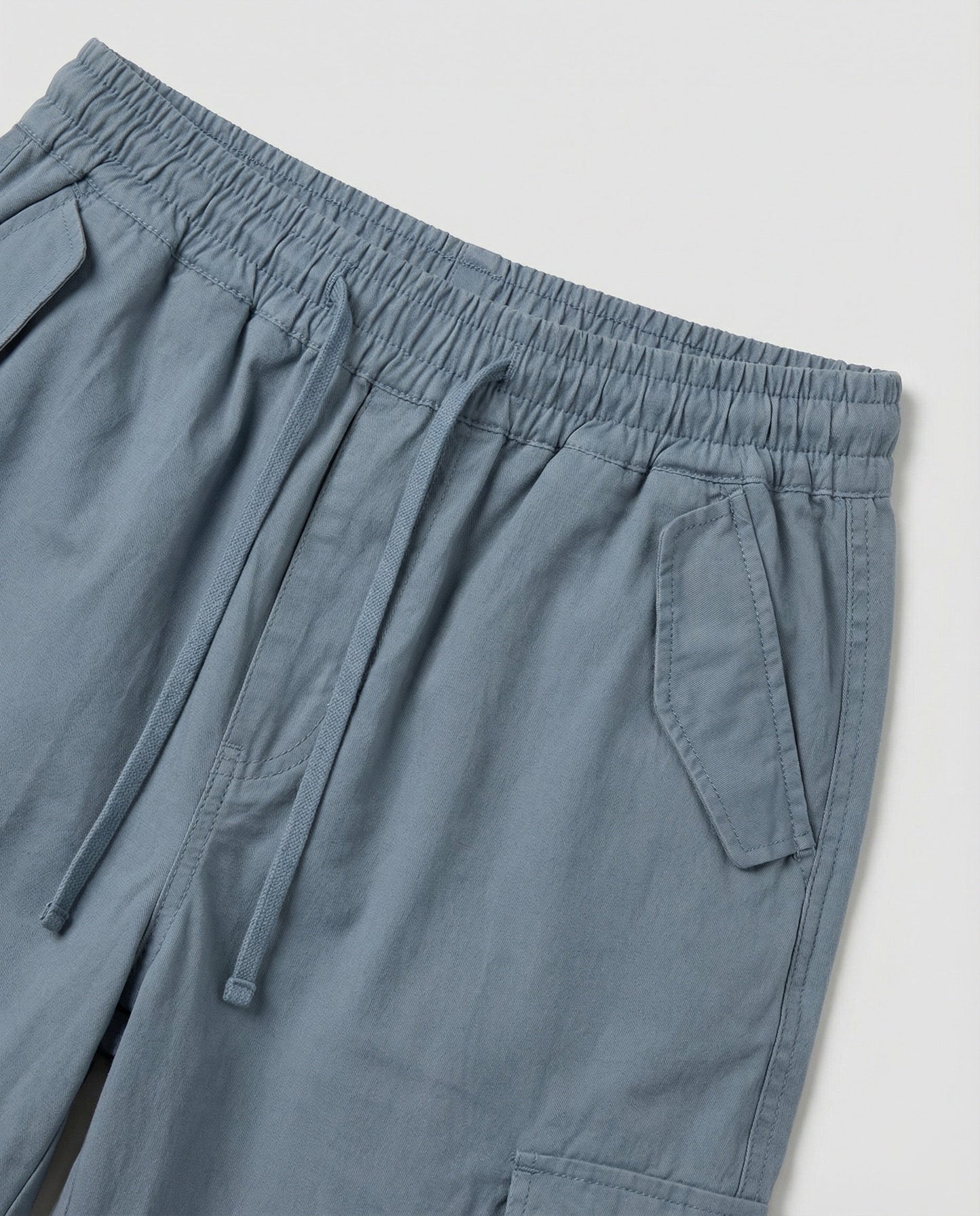 Damen Cargo-Hose Weite Bein Retro-Style mit Taschen
