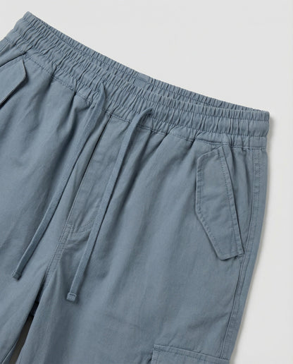 Damen Cargo-Hose Weite Bein Retro-Style mit Taschen