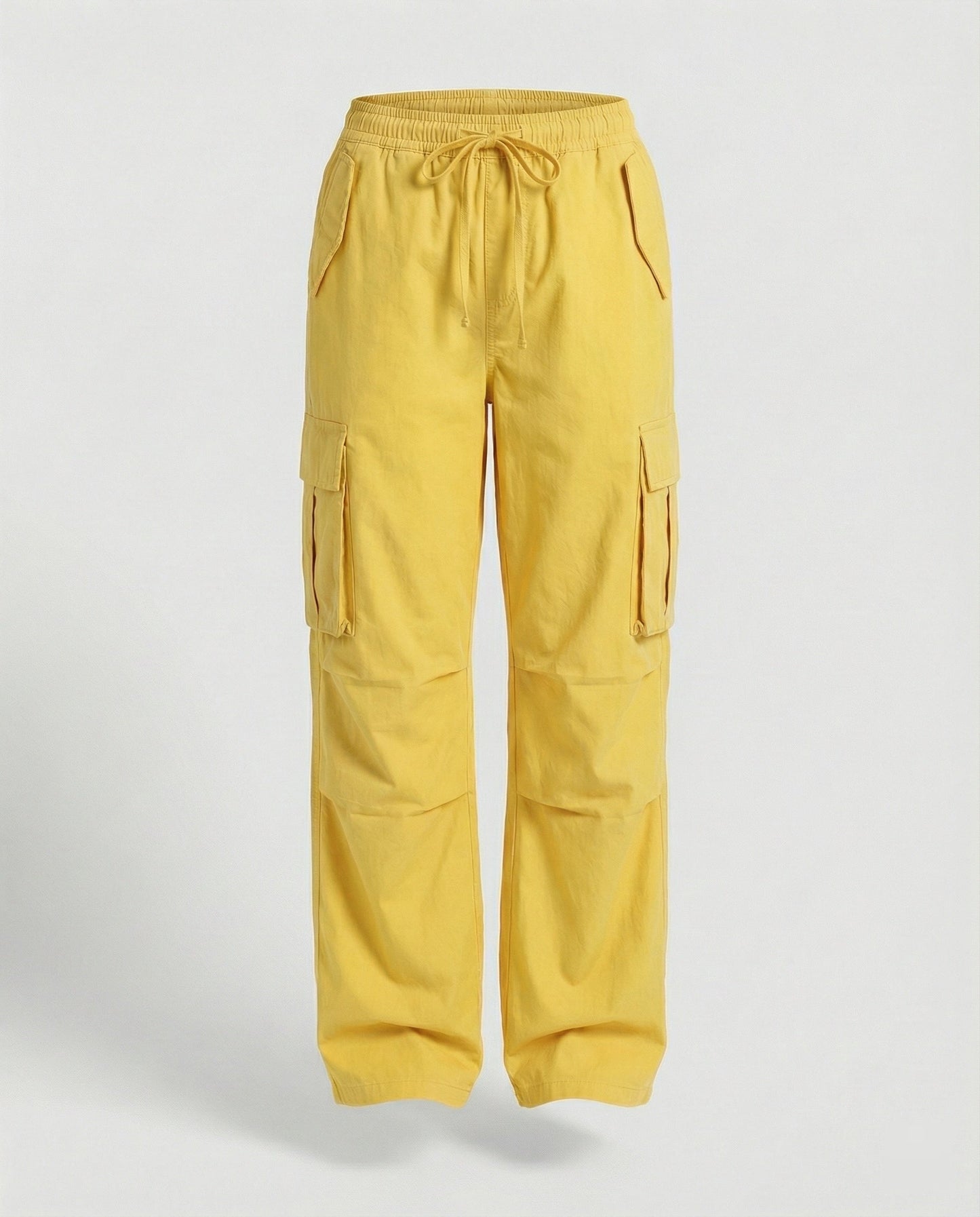 Damen Cargo-Hose Weite Bein Retro-Style mit Taschen