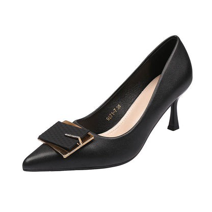 Damen High Heel Pumps mit Schmuckdetail Elegant