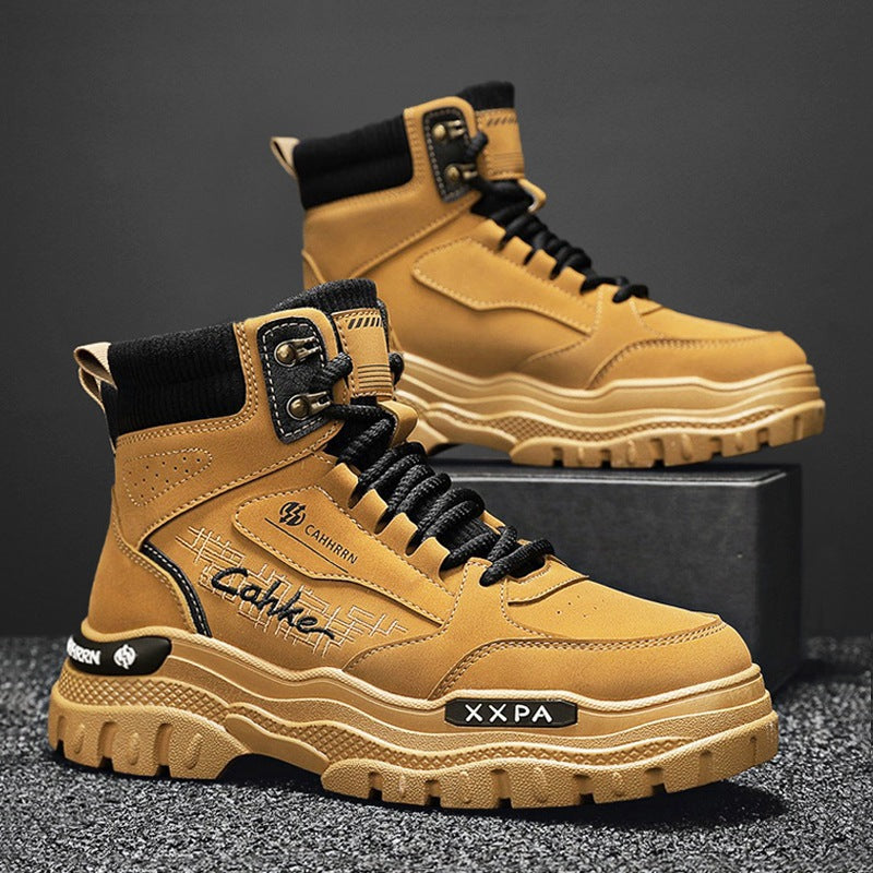 Damen High- Stiefel Robust Wasserdicht Gepolstert