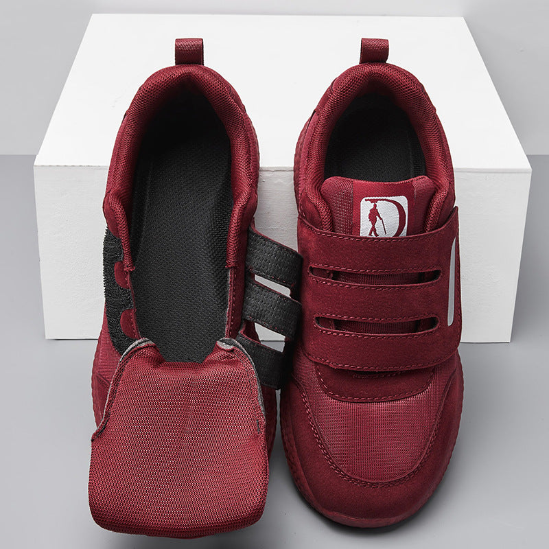 Damen Laufschuhe Bequem Klettverschluss Dämpfende Sohle