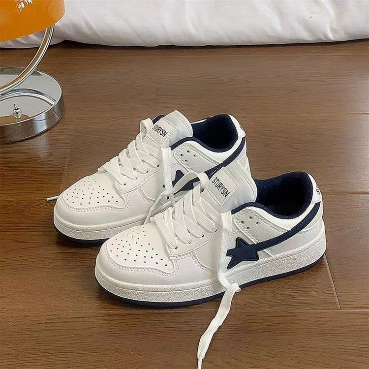 Damen Sneaker Atmungsaktiv Gepolstert Sportlich Schwarz - Norvielle