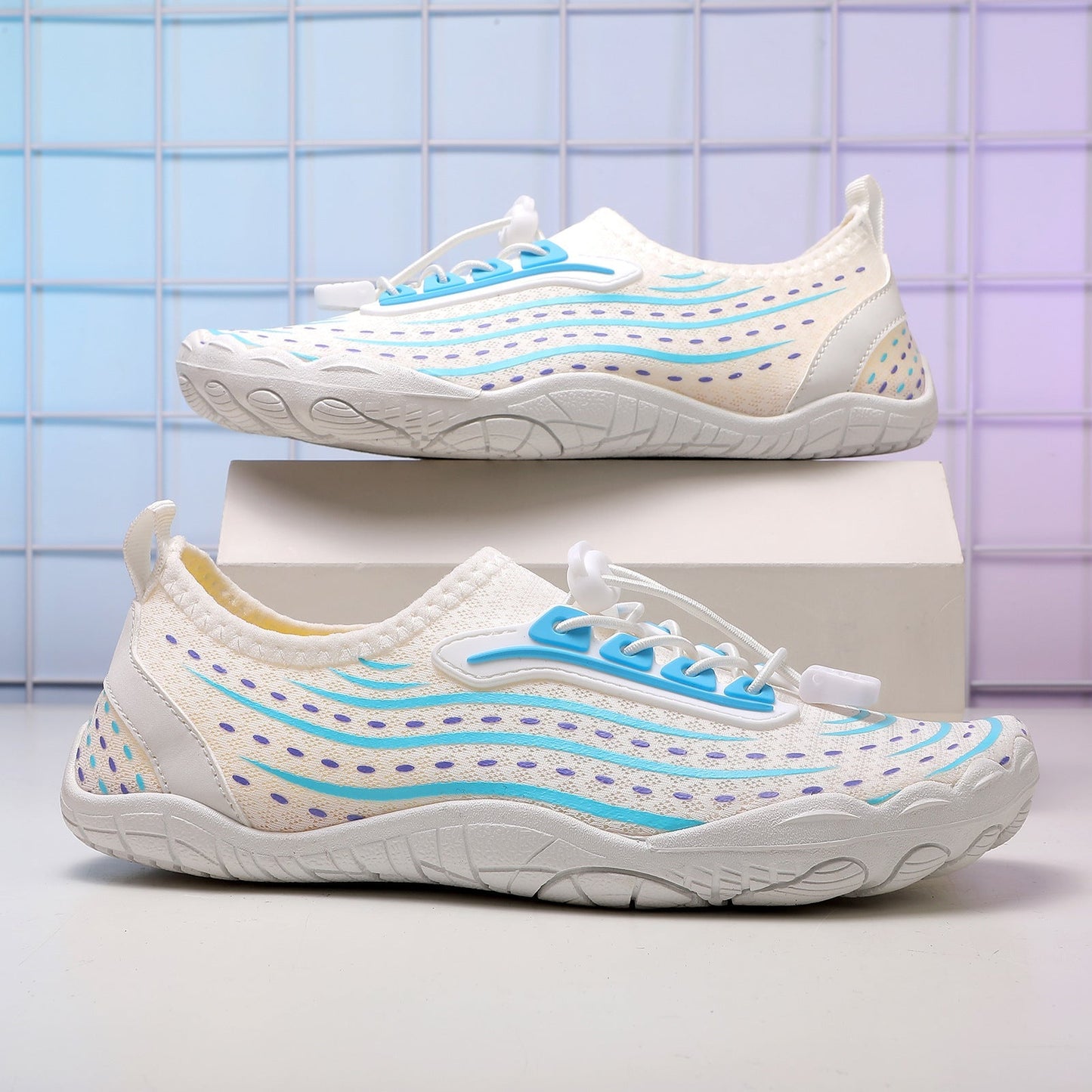 Damen Laufschuhe Atmungsaktiv Rutschfest Sneaker
