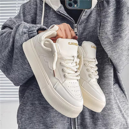 Damen Plateau Sneaker Rutschfest Hochzeitsschuhe