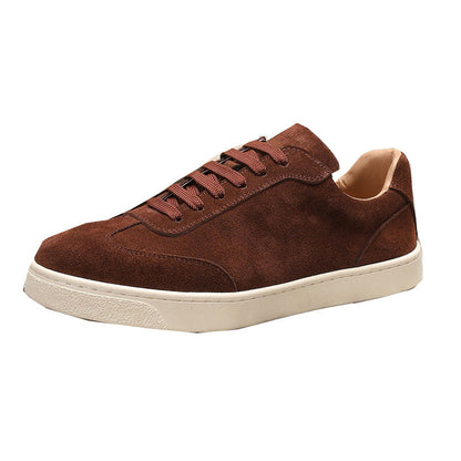 Damen Sportschuhe Wildleder Bequem Laufsohle