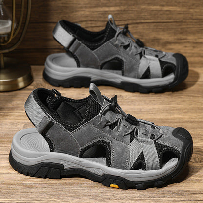 Damen Trekking-Sandalen Atmungsaktives Obermaterial Rutschfeste Sohle