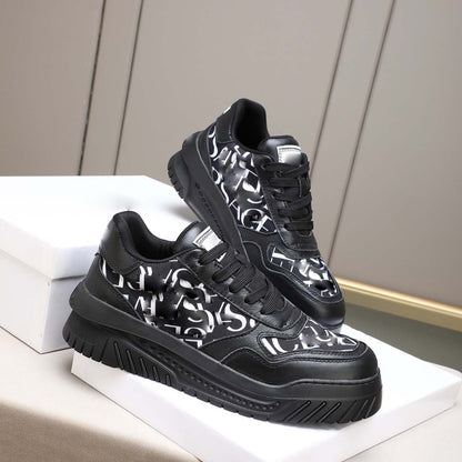 Damen Sneaker Sportlich Druckmuster