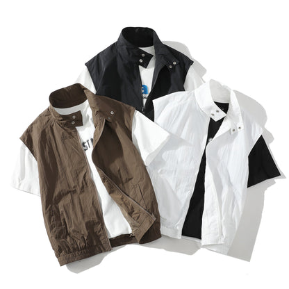 Herren Ärmellose Jacke Sportlich Trendy - Norvielle