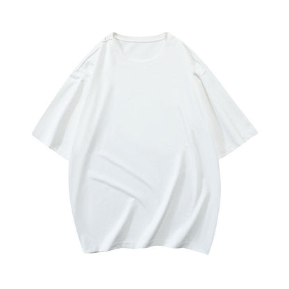 Damen Oversized T-Shirt Lässig Baumwolle
