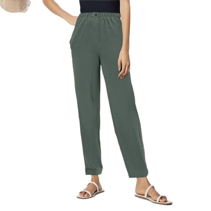 Damen Sommerhose Leicht Bequem Elegant