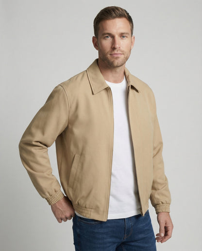 Herren Retro Harrington Jacke Klassisch - Norvielle