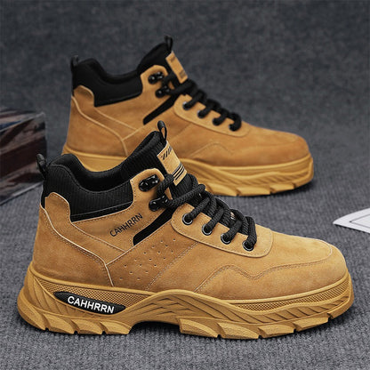 Herren Wanderschuhe Robust Atmungsaktiv Rutschfest
