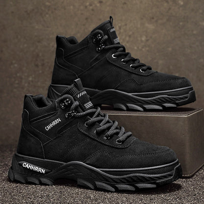 Herren Wanderschuhe Robust Atmungsaktiv Rutschfest