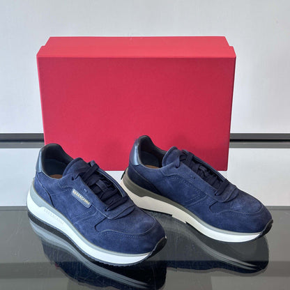 Damen Sneaker Rutschfest Wildleder