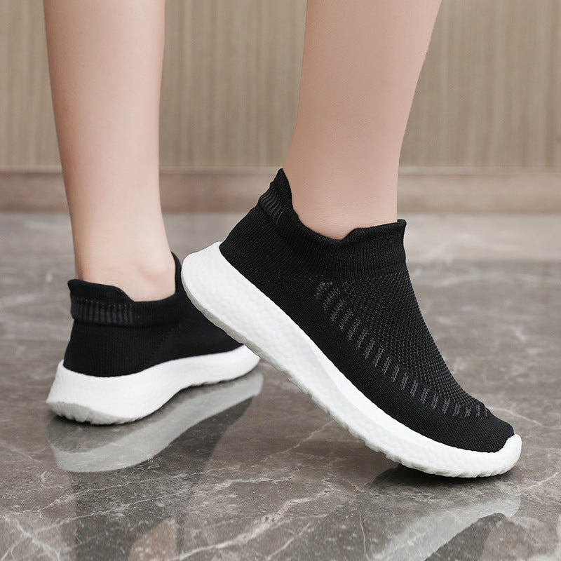 Damen Slip-On Sneaker Atmungsaktiv Bequem