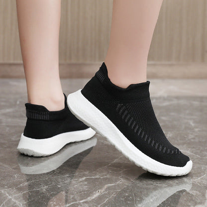 Damen Slip-On Sneaker Atmungsaktiv Bequem
