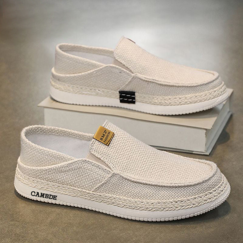 Damen Slip-On Schuhe Atmungsaktives Material Bequem Sommer - Norvielle