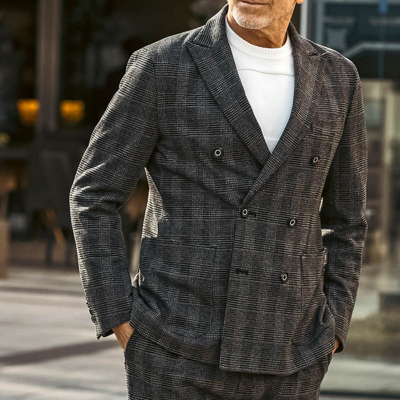Herren Doppelreiherjacke Elegant
