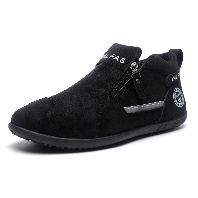 Damen Stiefeletten Elegante Reißverschluss Schuhe Bequem