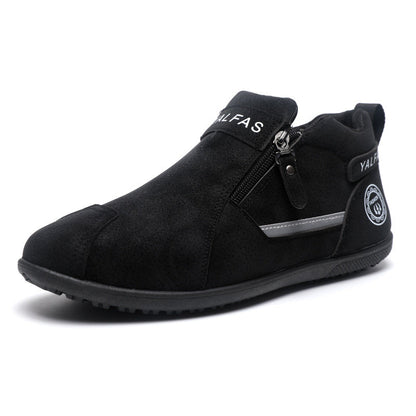 Damen Stiefeletten Elegante Reißverschluss Schuhe Bequem