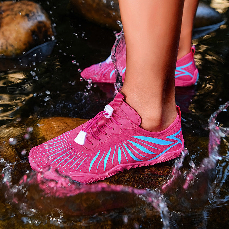 Damen Wasserschuhe Atmungsaktiv Rutschfest Flexibel