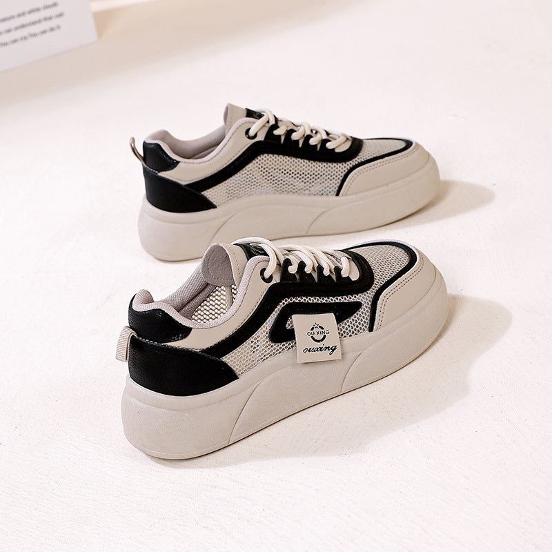 Damen Sneaker Atmungsaktives Mesh Komfort Sohle