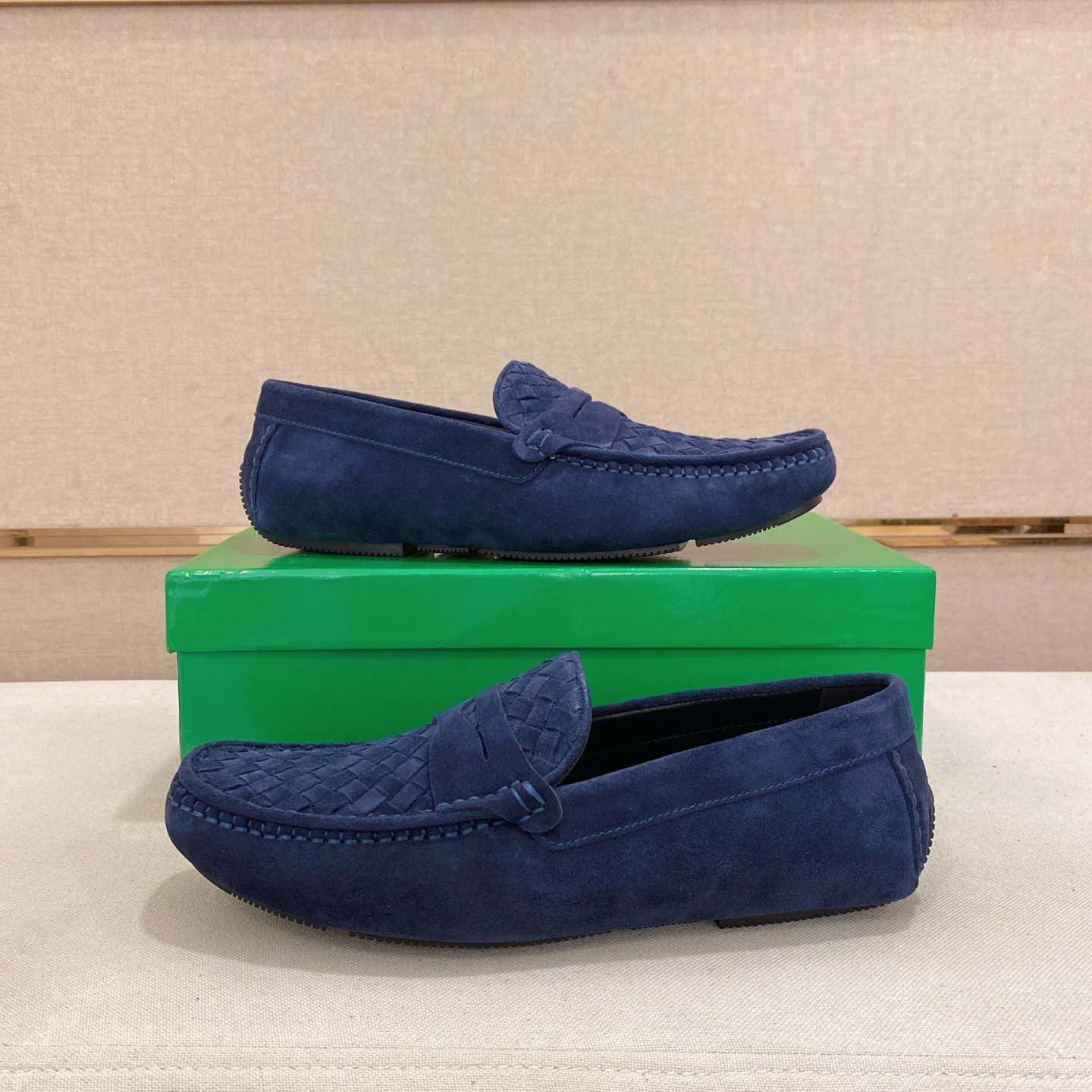 Damen Mokassin Geflochtene Schuhe Bequem Sommer sollte zu Damen