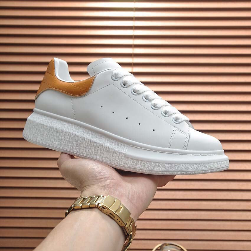 Damen Sneaker Leder Weich Gepolstert