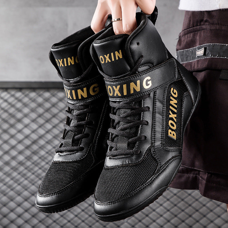 Damen Boxschuhe Sportlich Wettkampf Training Schuhe