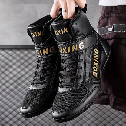 Damen Boxschuhe Sportlich Wettkampf Training Schuhe