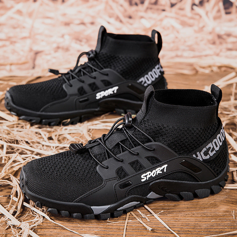 Damen Laufschuhe Elastisch Schnell Schnürsystem