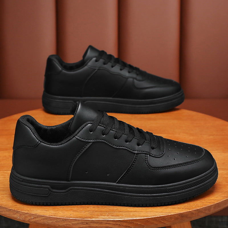 Damen Sneaker Robustes Leder Bequem