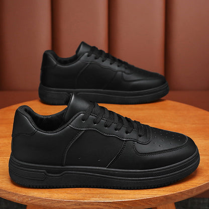 Damen Sneaker Robustes Leder Bequem