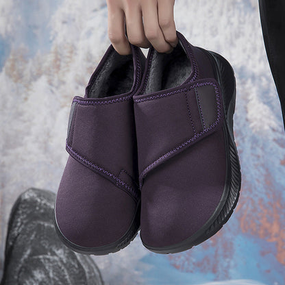 Damen Sneaker Bequem Slip-On Freizeitschuhe mit Dämpfung